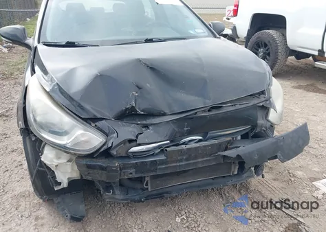 2013 Hyundai Accent Se из США, поврежденный, VIN KMHCU5AE7DU091450